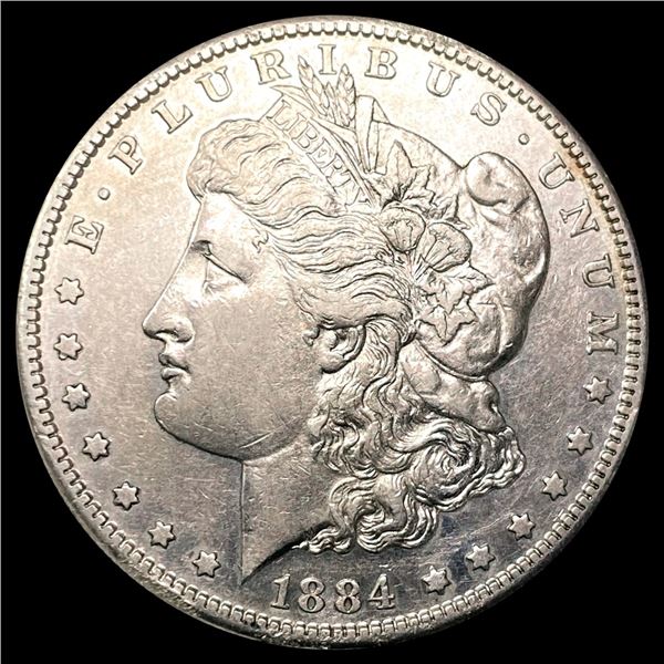 1884-S Morgan Silver Dollar CLOSELY UNCIRCULATED