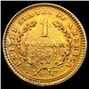 Image 2 : 1851 Rare Gold Dollar UNCIRCULATED