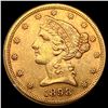 Image 1 : 1898-S $5 Gold Half Eagle CLOSELY UNCIRCULATED
