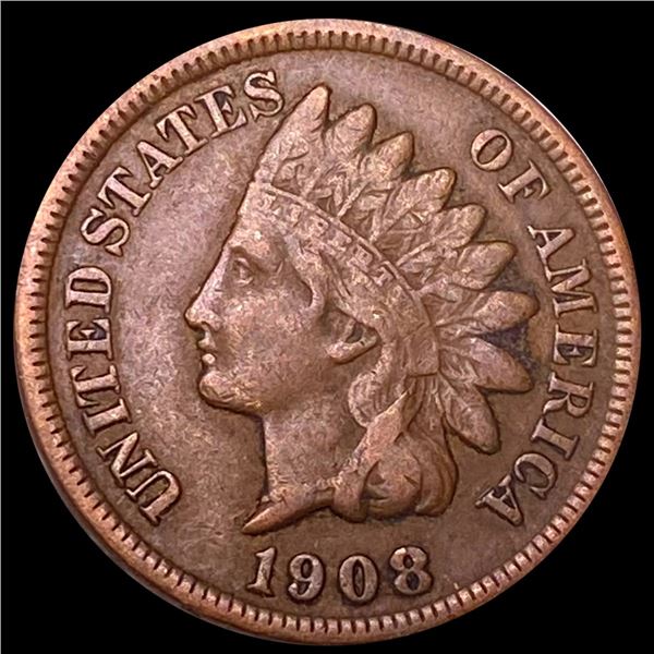 1908-S Indian Head Cent NEARLY UNCIRCULATED