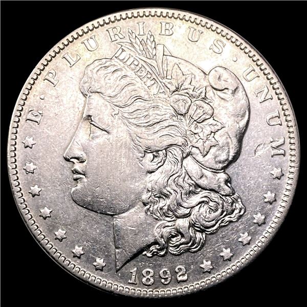 1892 Morgan Silver Dollar CLOSELY UNCIRCULATED