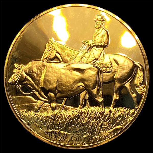 Franklin Mint Victoria Kansas Coin CHOICE PROOF