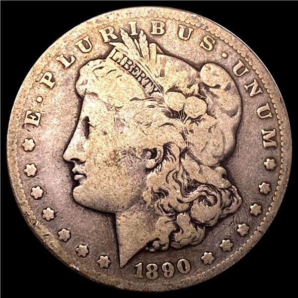 1890-CC Morgan Silver Dollar NICELY CIRCULATED