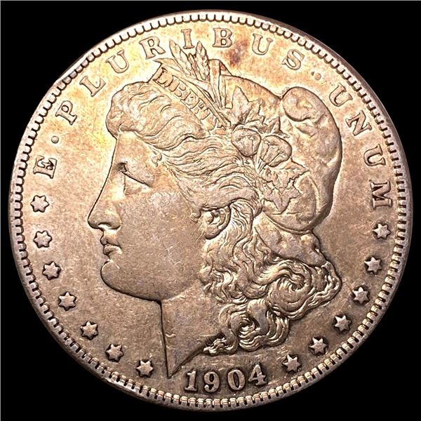 1904-S Morgan Silver Dollar NEARLY UNCIRCULATED