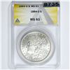 Image 1 : 1884-O Morgan Silver Dollar ANACS - MS61
