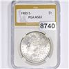 Image 1 : 1900-S Morgan Silver Dollar PGA - MS65