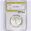 Image 1 : 1941 Walking Liberty Half Dollar PGA - PR67