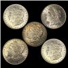 Image 1 : (5) Morgan Dollars UNCIRCULATED