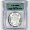 Image 1 : 1884-CC Morgan Silver Dollar ICG - MS65