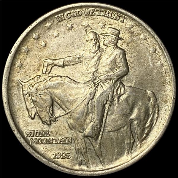 1925 Stone Mountain Half Dollar NEARLY UNC