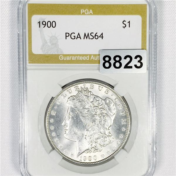 1900 Morgan Silver Dollar PGA - MS64