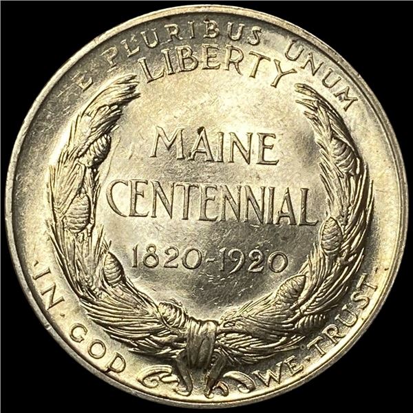 1920 Maine Half Dollar UNCIRCULATED