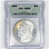 Image 1 : 1889 Morgan Silver Dollar ICG - MS65