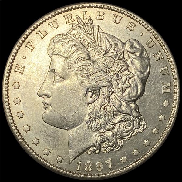 1897-S Morgan Silver Dollar UNCIRCULATED