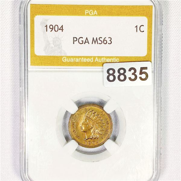 1904 Indian Head Cent PGA - MS63