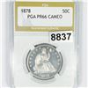 Image 1 : 1878 Seated Liberty Half Dollar PGA - PR66 CAM