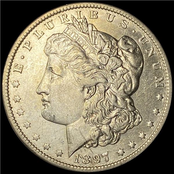 1897-O Morgan Silver Dollar CLOSELY UNCIRCULATED