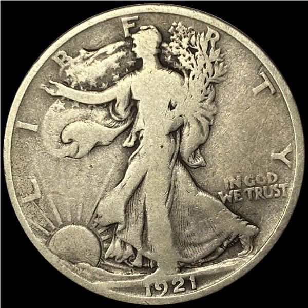 1921-D Walking Liberty Half Dollar NICELY CIRC