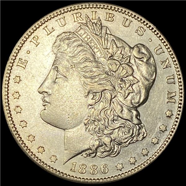 1886-S Morgan Silver Dollar CLOSELY UNCIRCULATED