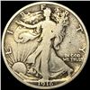 Image 1 : 1916 Walking Liberty Half Dollar NICELY