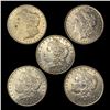 Image 1 : (5) Morgan Dollars UNCIRCULATED