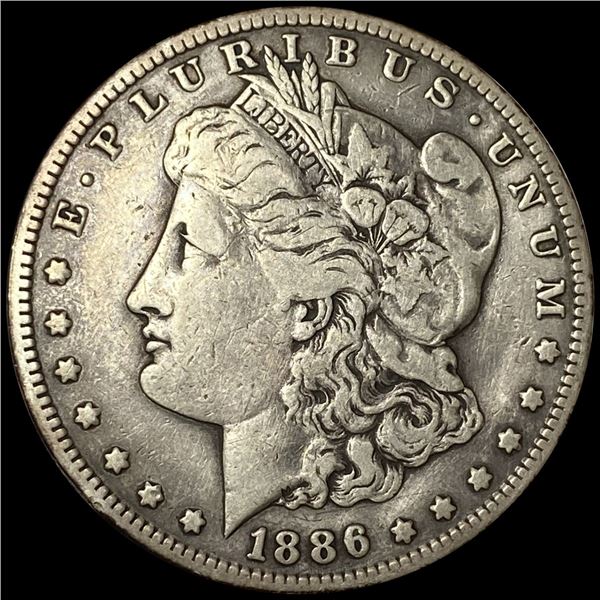 1886-S Morgan Silver Dollar LIGHTLY CIRCULATED