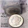 Image 1 : (20)1891-S Morgan Silver Dollars - UNC ROLL