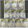 Image 1 : (10) 2020 American Silver Eagle PCGS - MS70