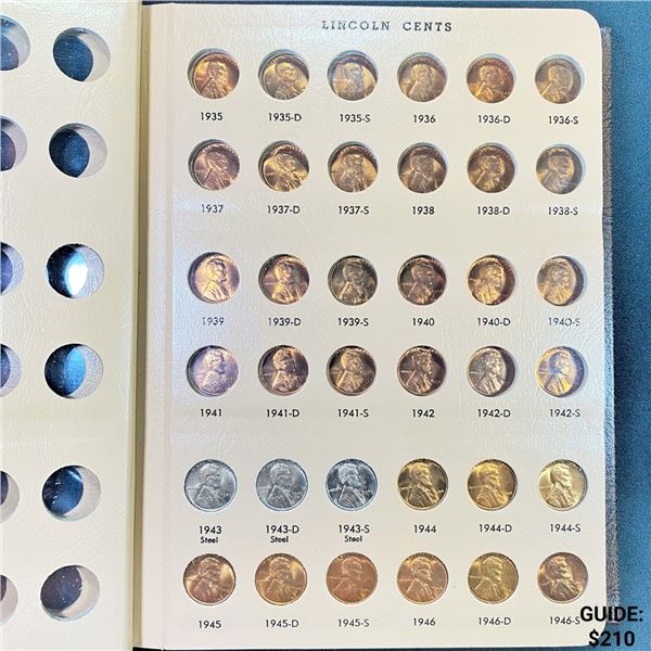 1943-2011 - Lincoln Cent Book 177 Coins