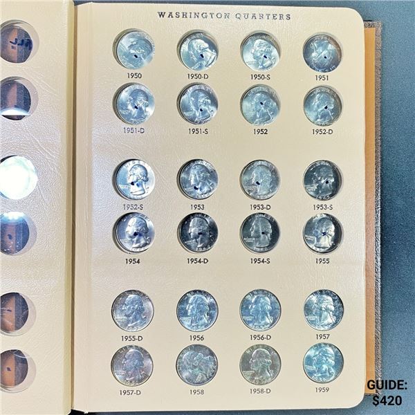1955-1998 Washington Silver Quarter - Book 115 Co