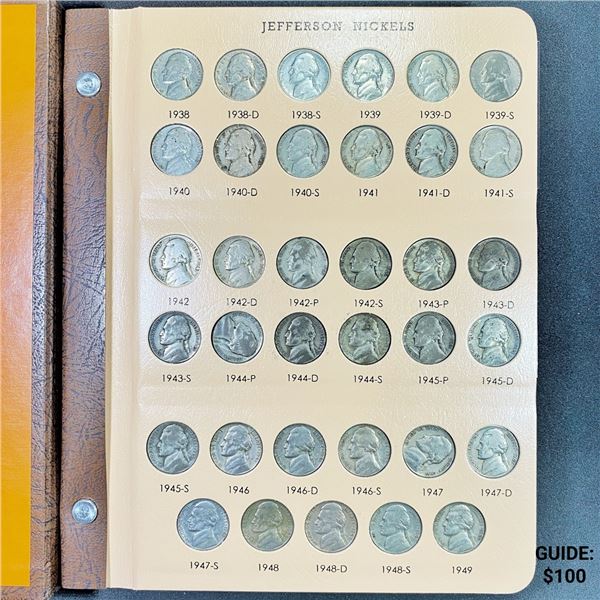1938-2018 Jefferson Nickel - Book 230 Coins