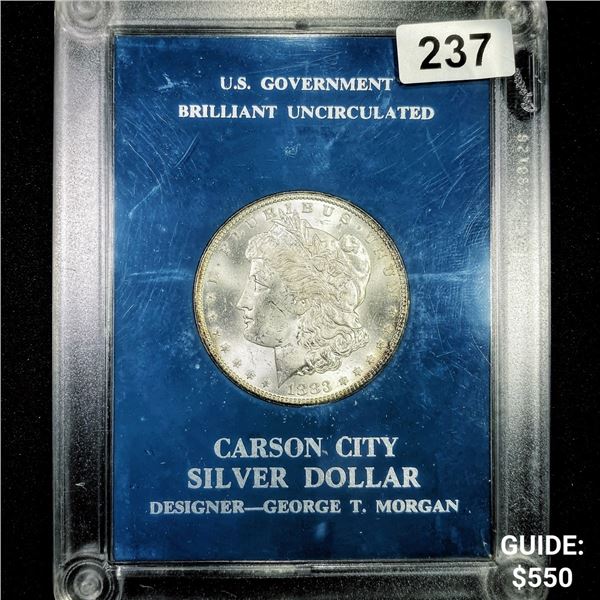 1883-CC Morgan Silver Dollar - GSA Hoard UNC