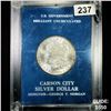 Image 1 : 1883-CC Morgan Silver Dollar - GSA Hoard UNC