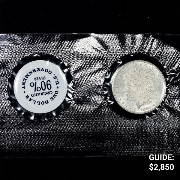 1880-CC Morgan Silver Dollar - GSA Hoard UNC