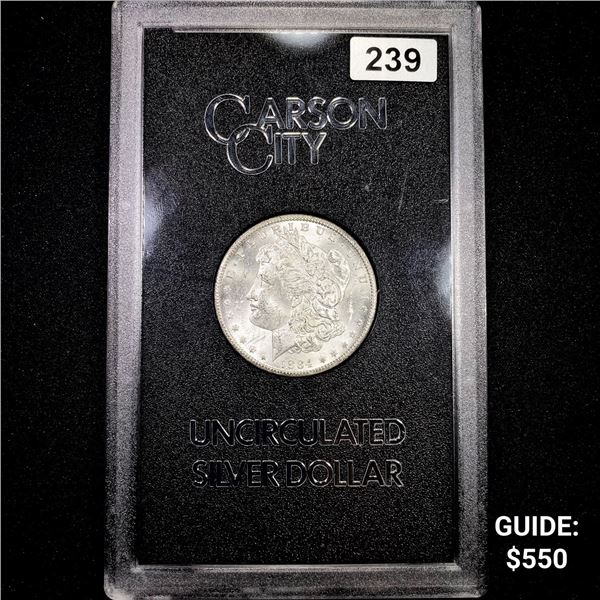 1884-CC Morgan Silver Dollar - GSA Hoard UNC