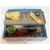 Image 1 : METAL TOOLBOX BY: GRAY TOOLS FILLED WITH TOOLS