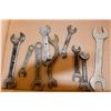Image 1 : FLAT OF VINTAGE / ANTIQUE TOOLS - ONE HAS C.N.R.
