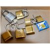 FLAT OF KEYED & COMBO HEAVY DUTY LOCKS