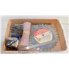 Image 1 : DRILL BITS, BLADES, NEW HOLE SAW BLADE AND 3PC