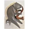 Image 1 : CAST IRON PIG WITH SAX