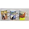 Image 1 : 3 COLLECTIBLE DUNOON ART CUPS