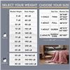 Image 2 : NEW REPACKED YNM 15LBS WEIGHTED COOLING BLANKET