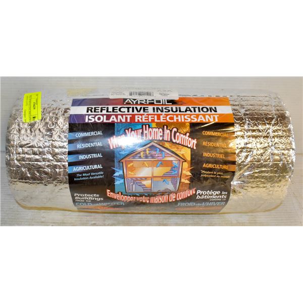 ROLL OF REFLECTIVE INSULATION (16 IN X 12.5 FT)