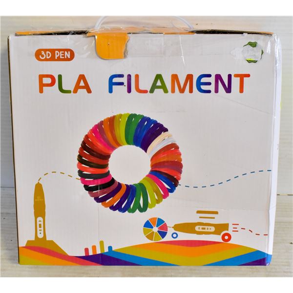 NEW REPACKED 3D PEN PLA  FILAMENT ( 20 COLOURS )