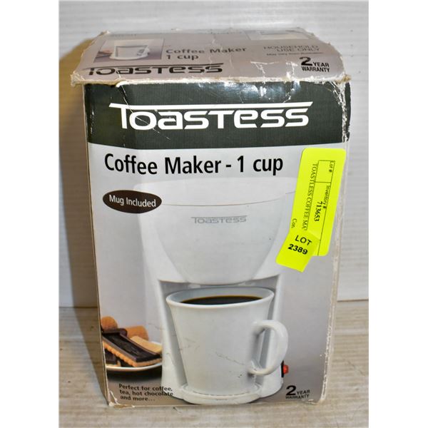 TOASTLESS COFFEE MAKER - 1 CUP