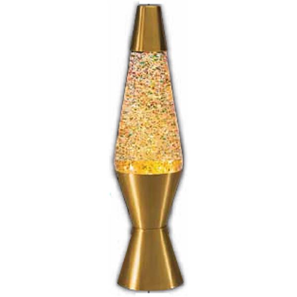 USB ROCKET LIGHT GOLD COLOURED - 7.5" TALL