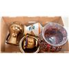 Image 1 : BOX OF DECORATIVE PITCHERS/ VASE & MORE