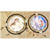 Image 1 : LARGE BLUE AND BLACK WOLF DREAM CATCHER