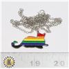 Image 1 : NEW RAINBOW CAT CHARM NECKLACE