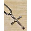 Image 1 : SILVER ALLOY CROSS AND CHAIN